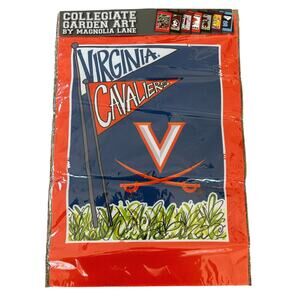 University of Virginia Garden Flag Dorm Wall Decor Yard 12x18" by Magnolia Lane